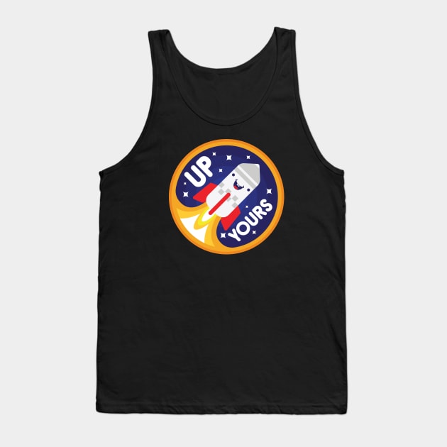 Up Yours Tank Top by jthreeconcepts